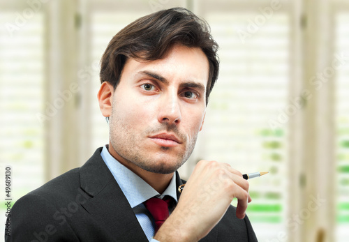 Photo: Confident businessman Confident businessman