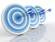 Illustration: Target and arrows Target and arrows