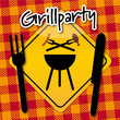 Grillparty, Wintergrillen, Angrillen, Grillsaison, Serviette