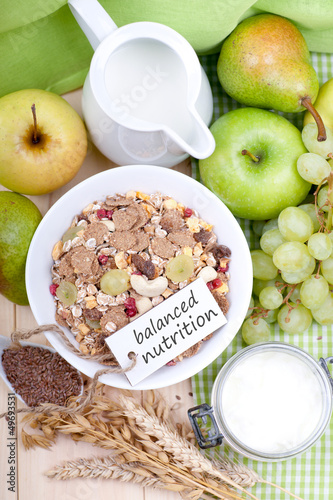 Photo: Balanced nutrition Balanced nutrition