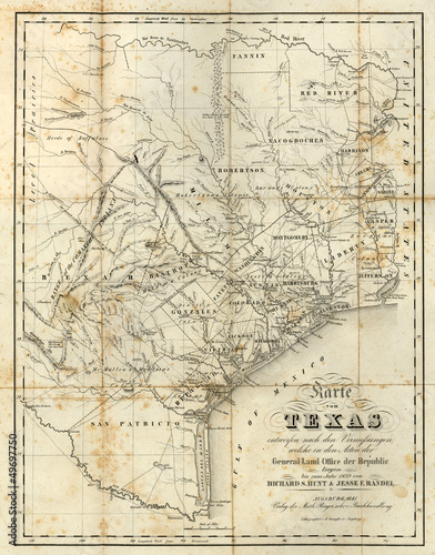 Photo: old map old map