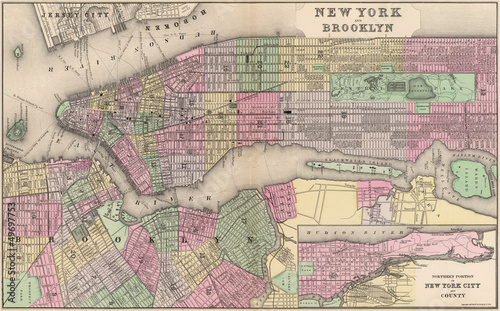 Photo: old map old map