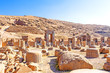 Persian ruins in Persepolis, northeast Shiraz, Iran.