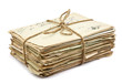 Stack of old letters