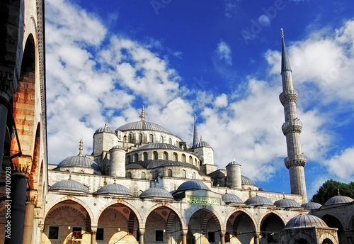 Photo: Blue mosque in Istanbul, Turkey Blue mosque in Istanbul, Turkey