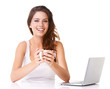 Coffee and computer time!