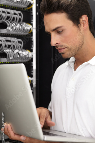 Photo: Searching for extra information online Searching for extra information online