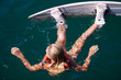 Waiting for her next tow - Wakeboarding