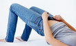 Getting into your favorite pair of jeans