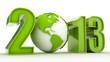 High tech and technology style 2013 happy new year celebration