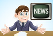 News anchor man