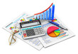 Illustration: Finance and accounting concept Finance and accounting concept