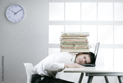 Photo: Business stress Business stress