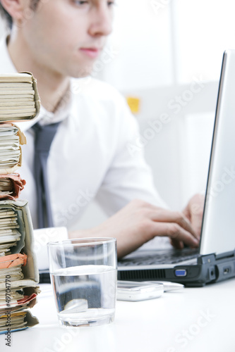 Photo: Businessman working Businessman working