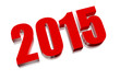3D Happy new year 2015