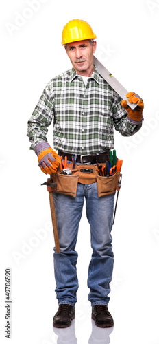 Photo: portrait of handyman portrait of handyman