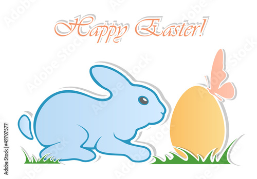 Vector: Easter banny Easter banny