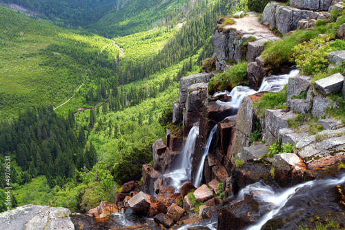 Photo: Czech republic - Krkonose waterfall Czech republic - Krkonose waterfall