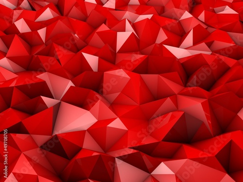 Illustration: red abstract shapes red abstract shapes