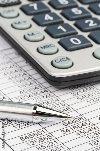 Photo: Taschenrechner und Statistk Taschenrechner und Statistk