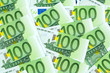 Einhundert Euro-Geldscheine