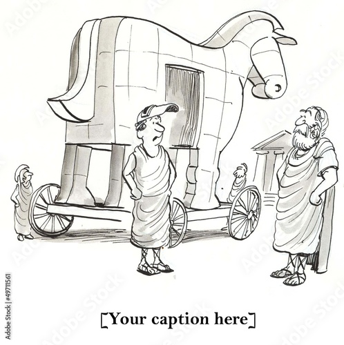 Illustration: Trojan Horse Trojan Horse