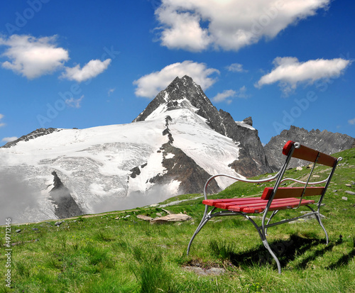 Photo: Grossglockner, National Park Hohe Tauern, Austria Grossglockner, National Park Hohe Tauern, Austria