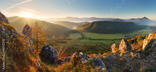 Photo: Mountain panorama in Slovakia - spring Mountain panorama in Slovakia - spring