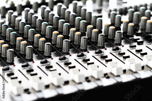 Photo: Recording Mixer Recording Mixer