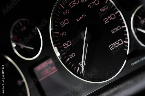 Photo: Car dashboard Car dashboard