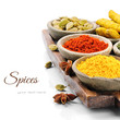 Colorful mix of spices