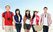 Photo: Happy young people on vacation Happy young people on vacation