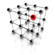Netzwerk und Business - 3D Grafik / 3d Illustration
