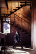 Lone woman portrait