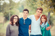 Group of Teenage Friends Outdoor