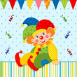 clown joker vector
