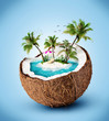 tropical island