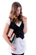 Pretty young student