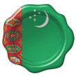 Wachssiegel Turkmenistan
