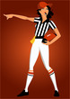 Female football referee
