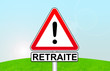 panneau retraite
