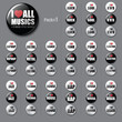 All musics badges