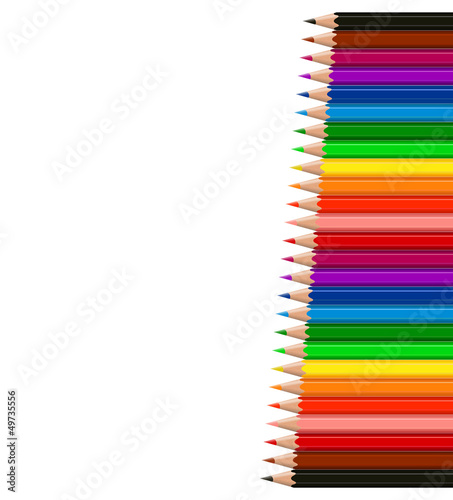 Vector: Buntstifte Buntstifte