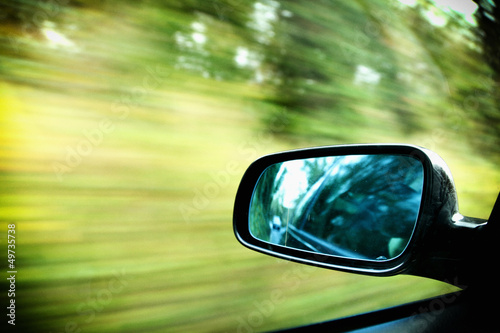 Photo: car on the road wiht motion blur background car on the road wiht motion blur background
