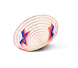 Asian hat on a white background,