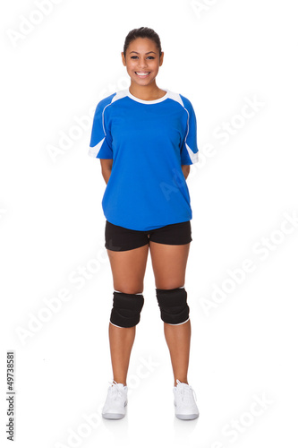 Photo: Young Volleyball Girl Young Volleyball Girl