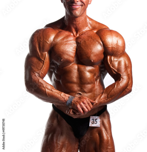 Photo: Bodybuilders posing Bodybuilders posing