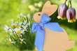 Ostern Werbung mit Osterhase