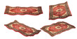 magic carpet isolated on the white background, set