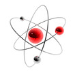 Illustration: Atom und Molekül - 3D Illustration / 3D Grafik Atom und Molekül - 3D Illustration / 3D Grafik